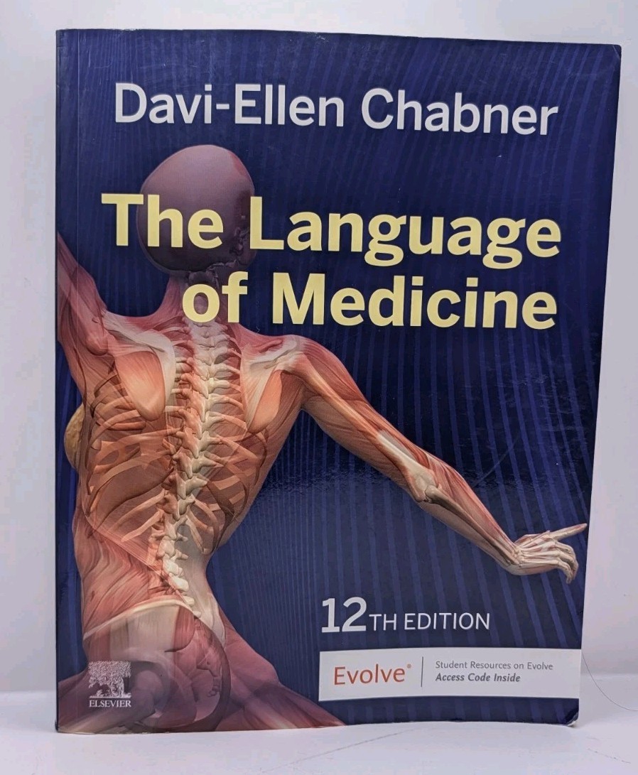 The Language of Medicine 12th Edition Davi-Ellen Chabner Trade Paperback w/Code