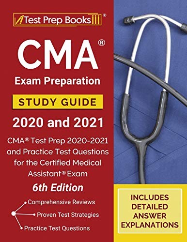 CMA EXAM PREPARATION STUDY GUIDE 2020 AND 2021: CMA TEST By Tpb Publishing *VG+*