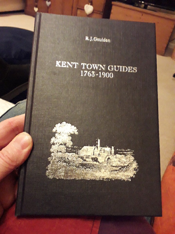 KENT TOWN GUIDES 1763 -1900 BY R.J.GOULDEN (The British Library 1995) HARDBACK