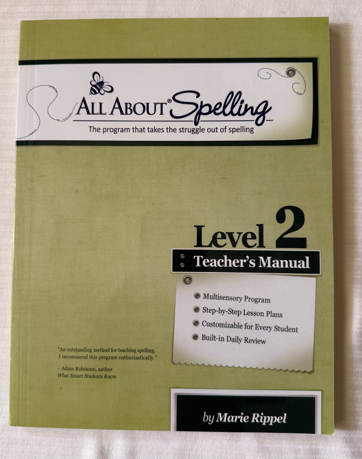 All About Spelling Level 2 Teacher Manual & Student Packet