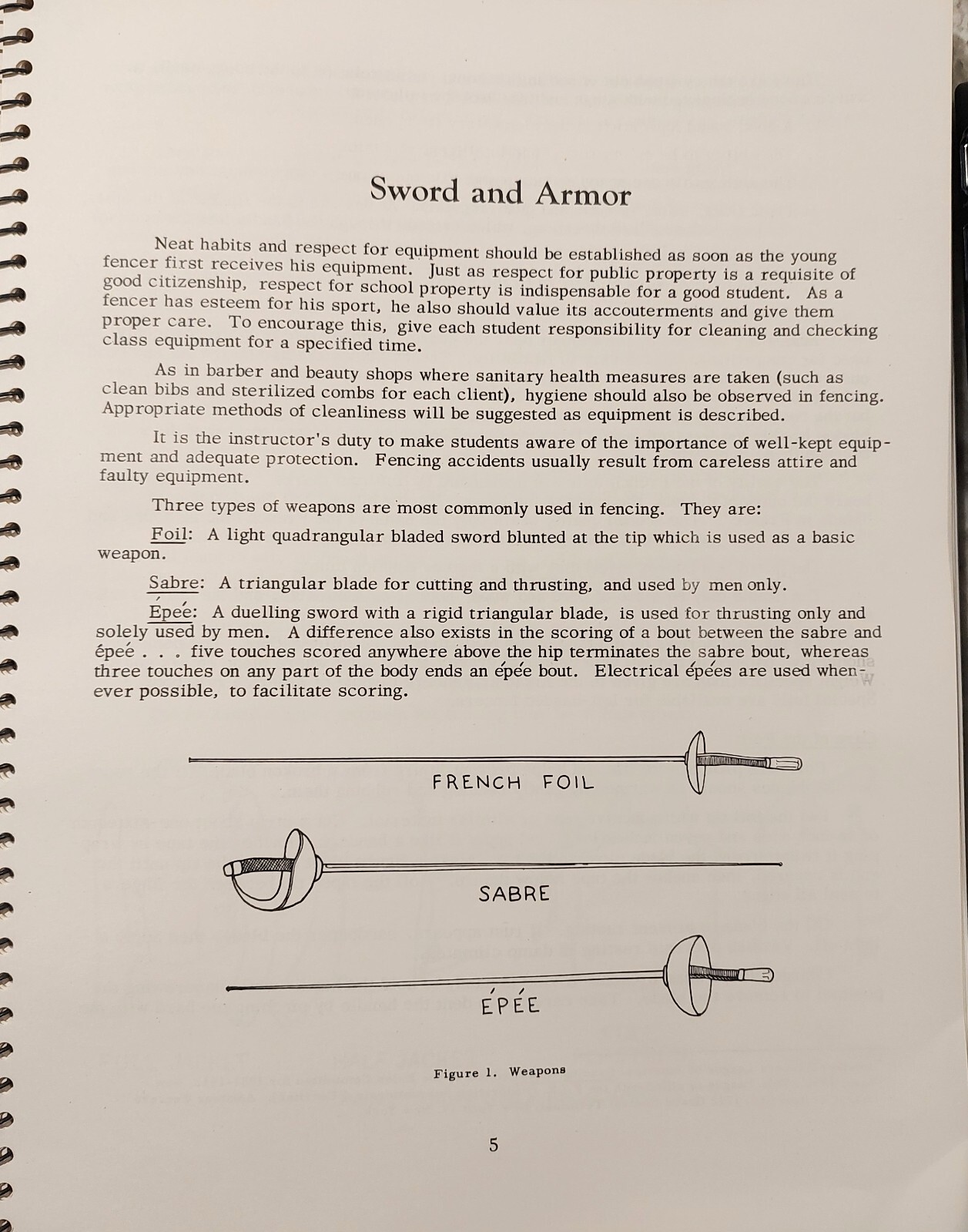 How To Fence Handbook For Teachers and Students 1956 Vintage Softcover