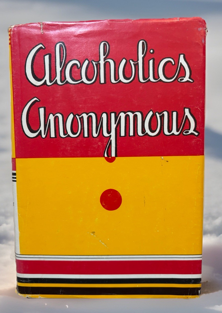 AA Book Alcoholics Anonymous 2nd Edition 1955 Hard Cover Dust Jacket 6th Print