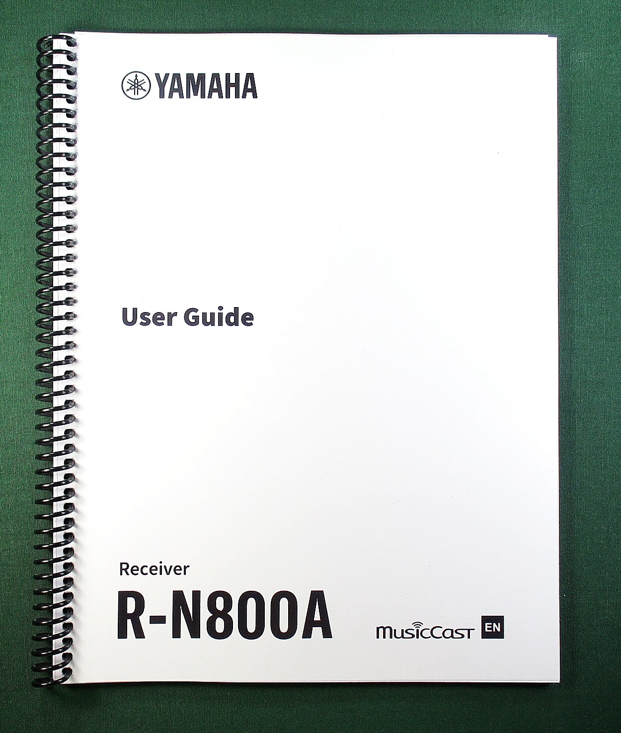 Yamaha R-N800A Instruction Manual: Full Color 150 Pages & Protective Covers!