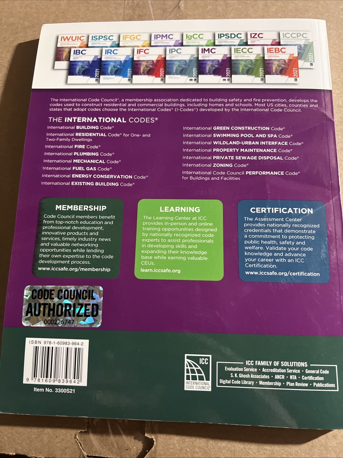 International Code Council Ser.: 2021 International Mechanical CodeÂ by…