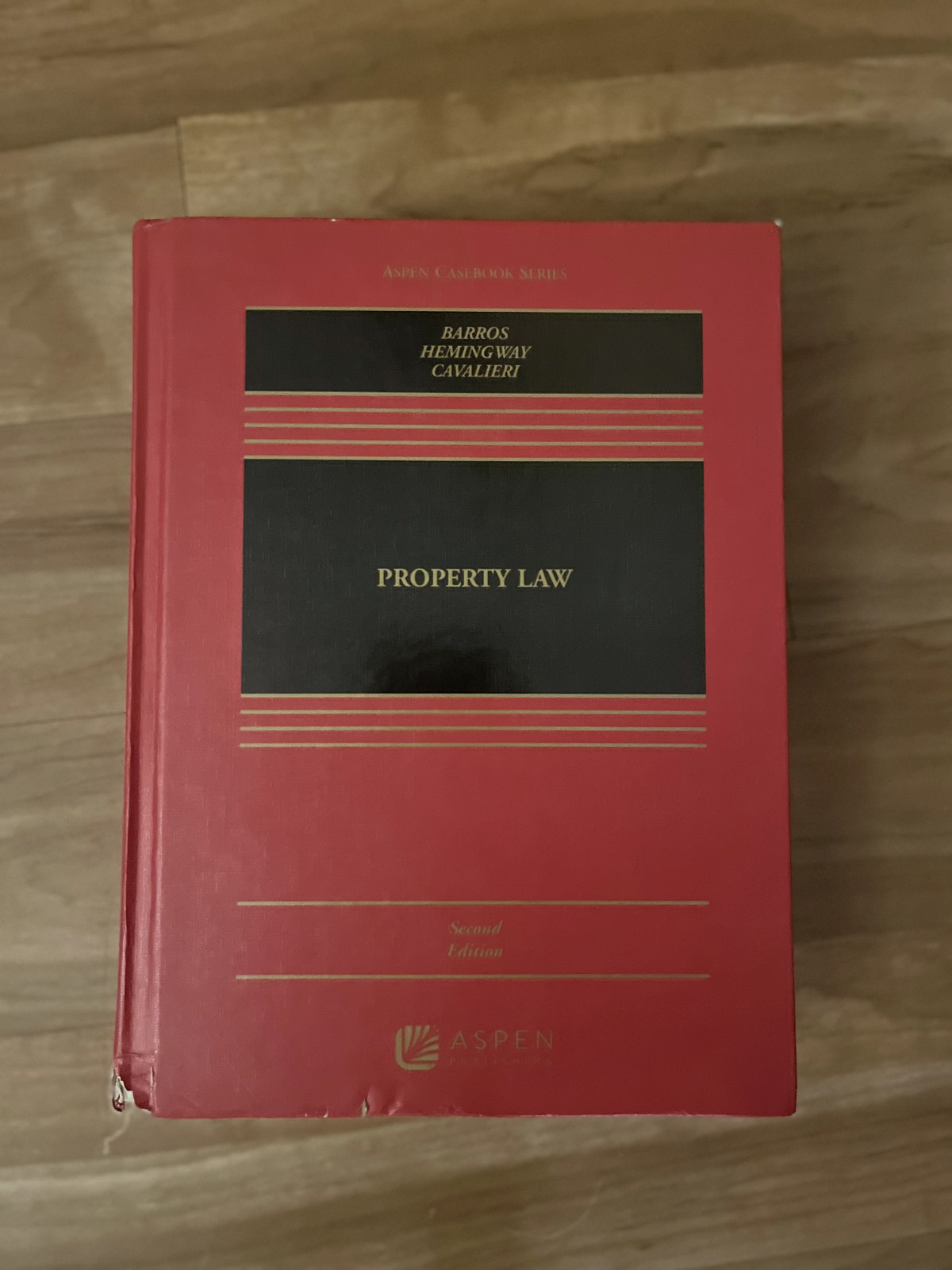 Aspen Casebook Ser.: Property Law by Shelley Cavalieri, Anna P. Hemingway and D.