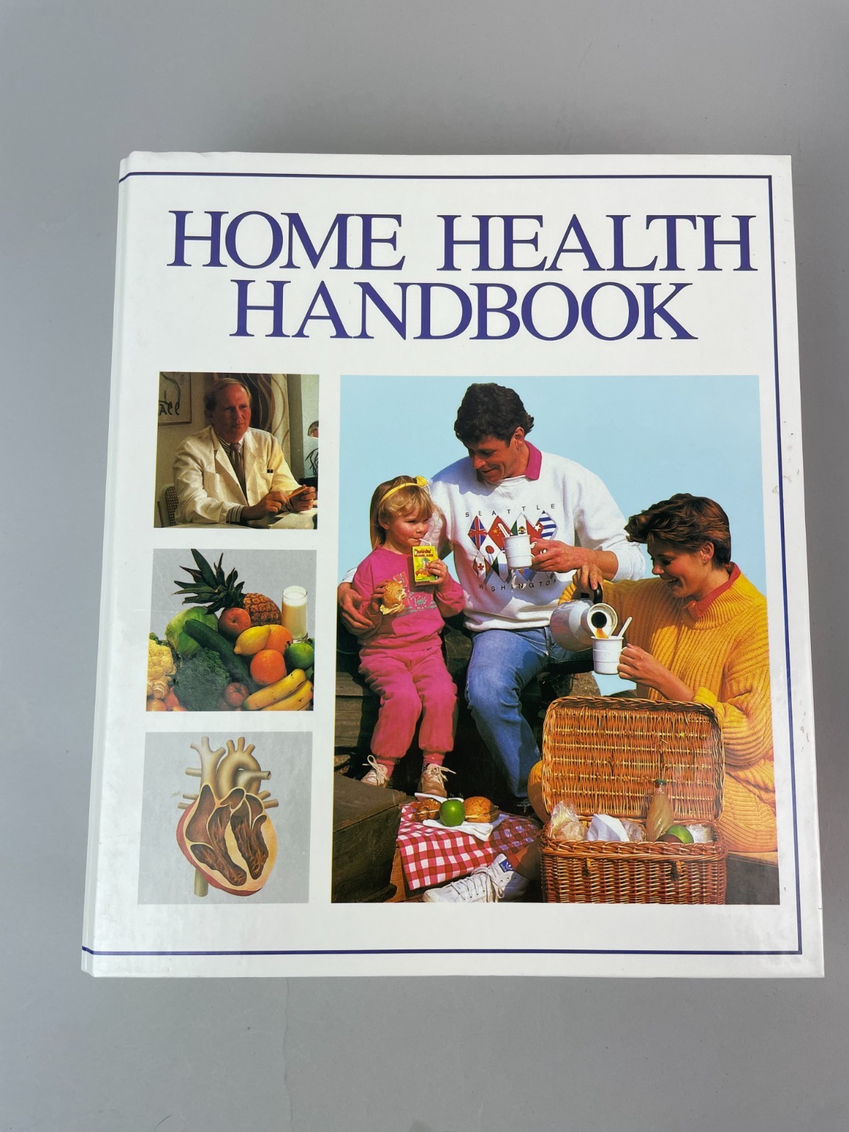 Vintage 90s Home Health Handbook Binders SET OF 2 MIXED Chapters
