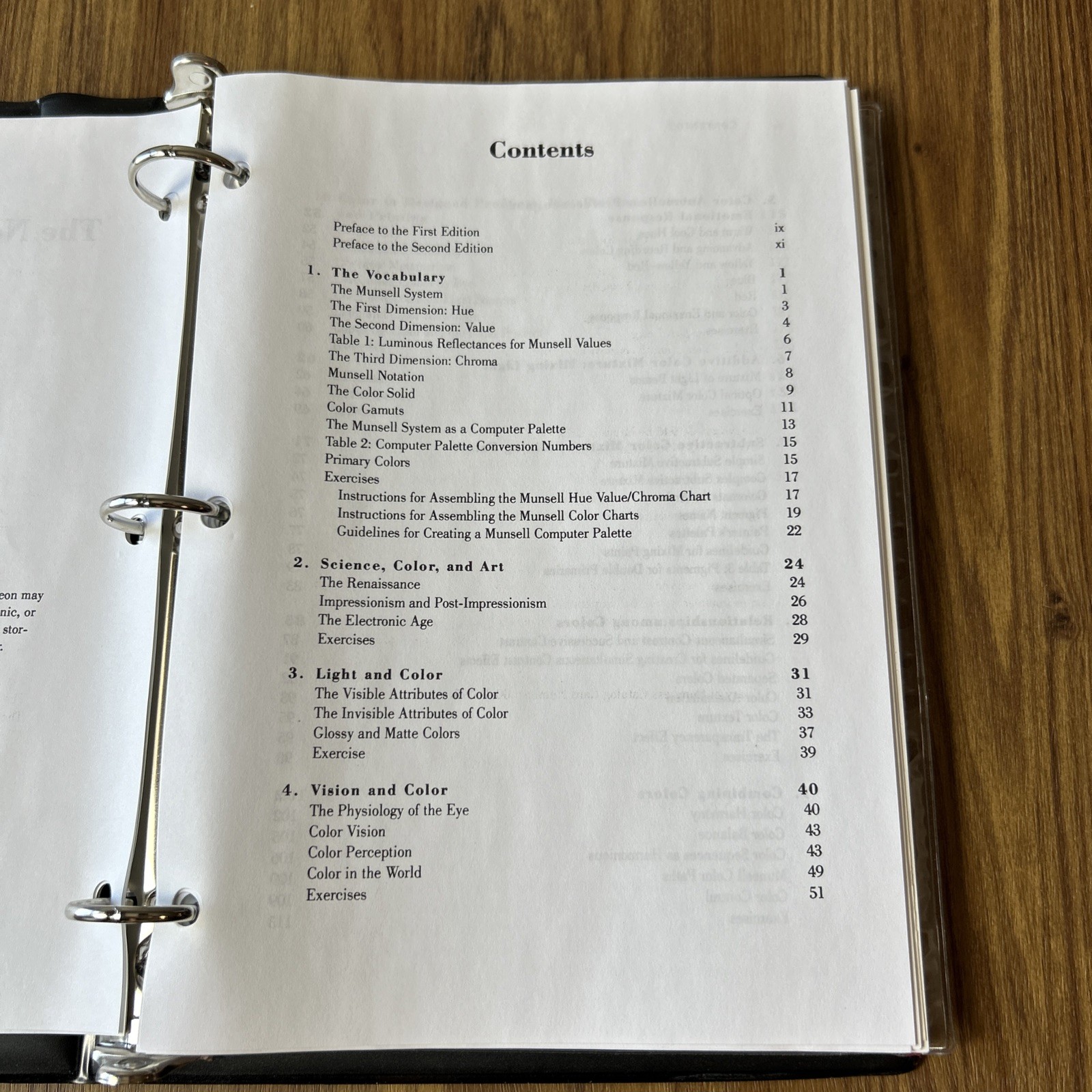 The New Munsell Student Color Set Second Edition Ring Binder Jim Long Luke Chart