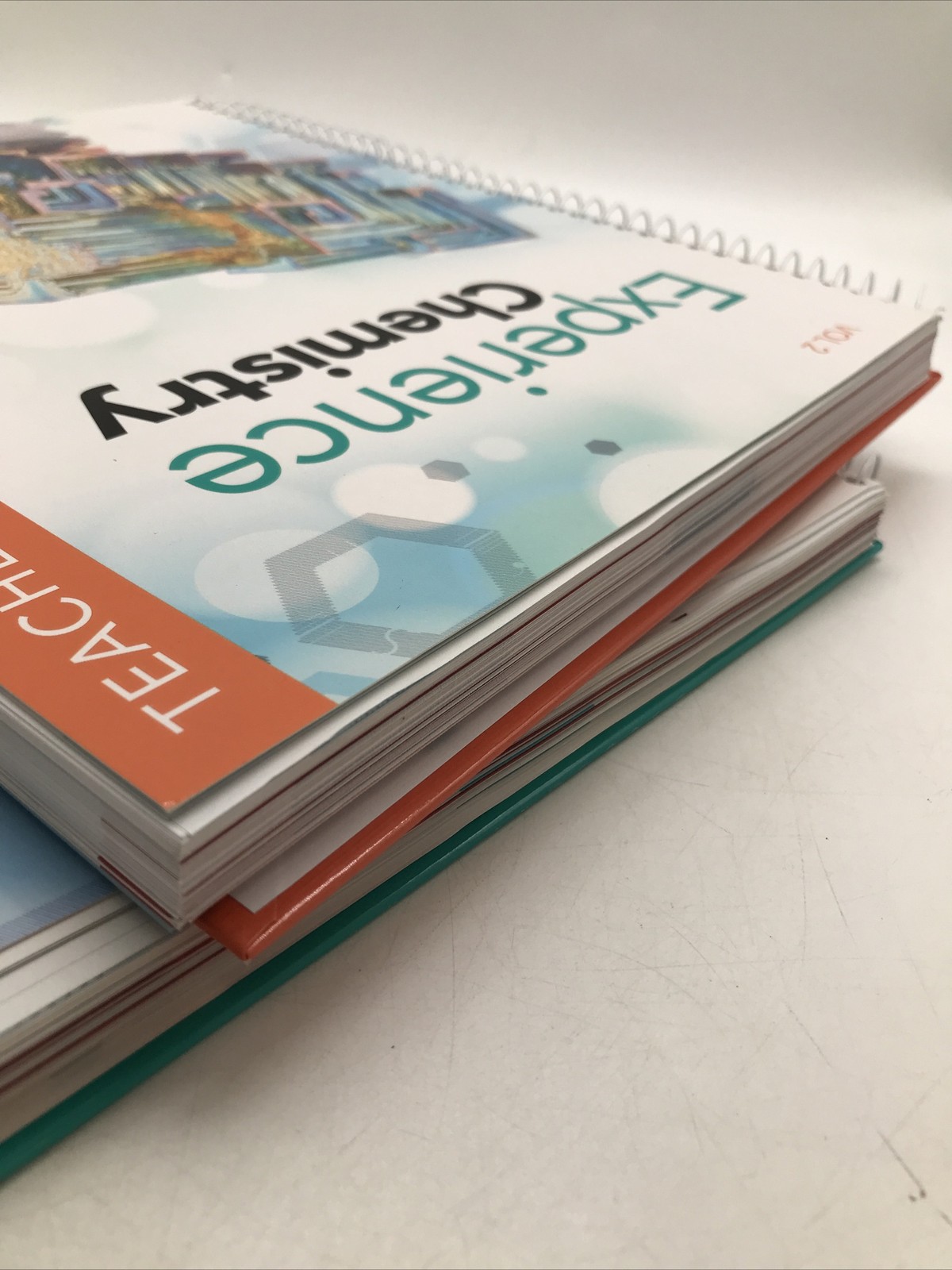 Set of 2 Experience Chemistry, Volume 1 & Volume 2-Teacher Guide Spiral-bound