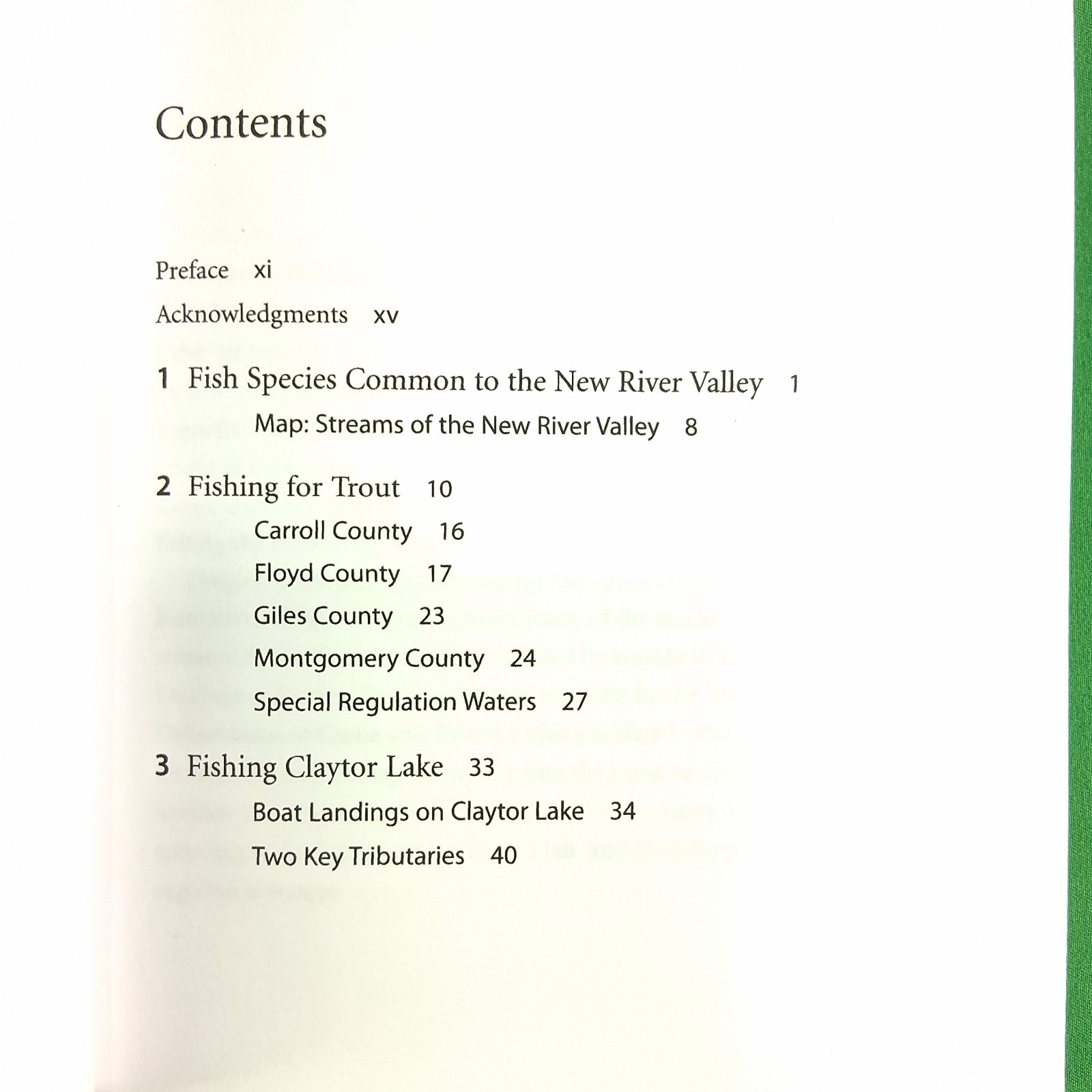 Fishing the New River Valley An Angler’s Guide by M. W. Smith