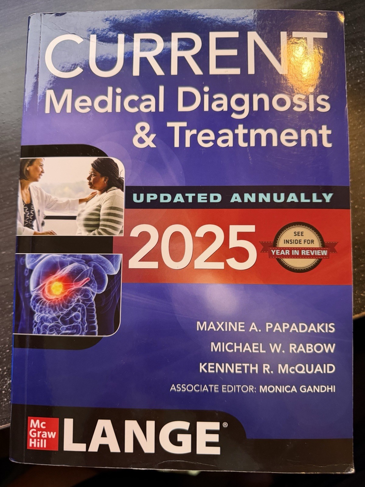 CURRENT Medical Diagnosis and Treatment 2025 – McGraw Hill – Lange