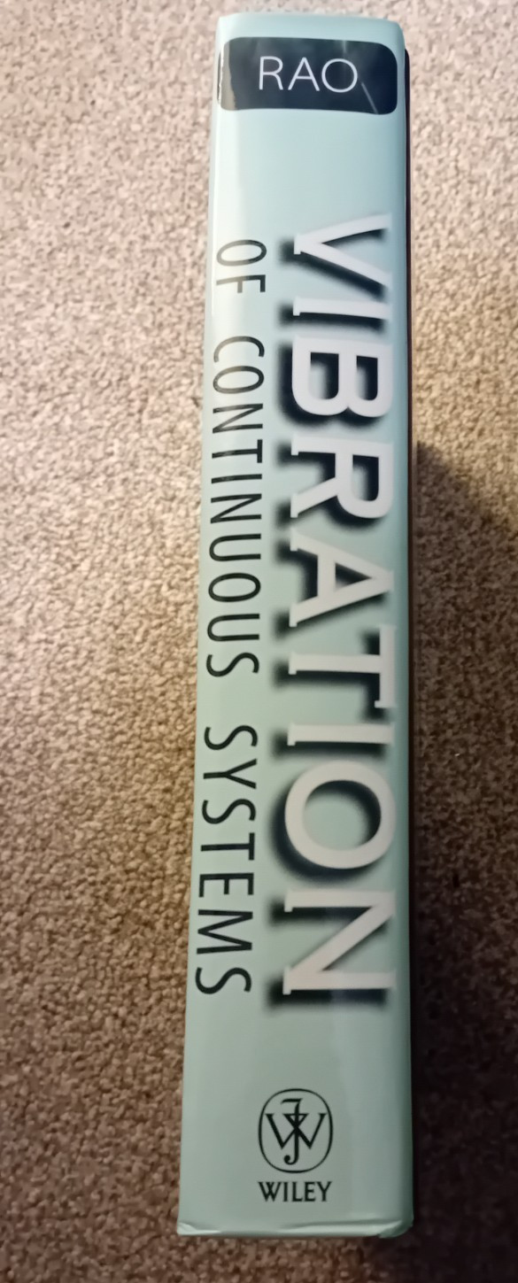 Vibration of Continuous Systems by Rao, hardback