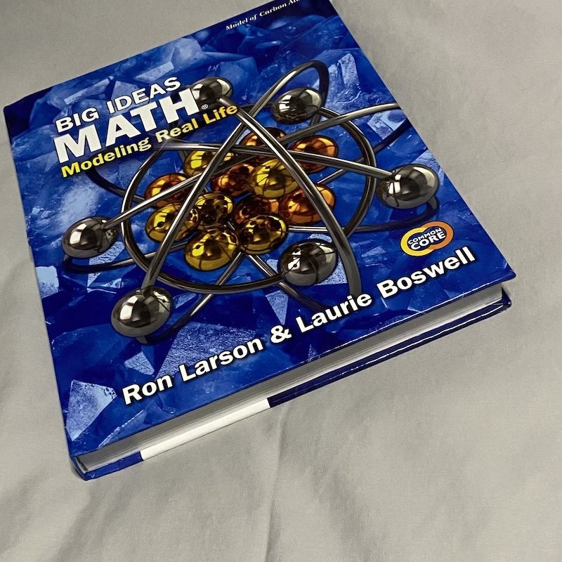 Big Ideas Math: Modeling Real Life Common Core – Grade 8 Student Edition HC