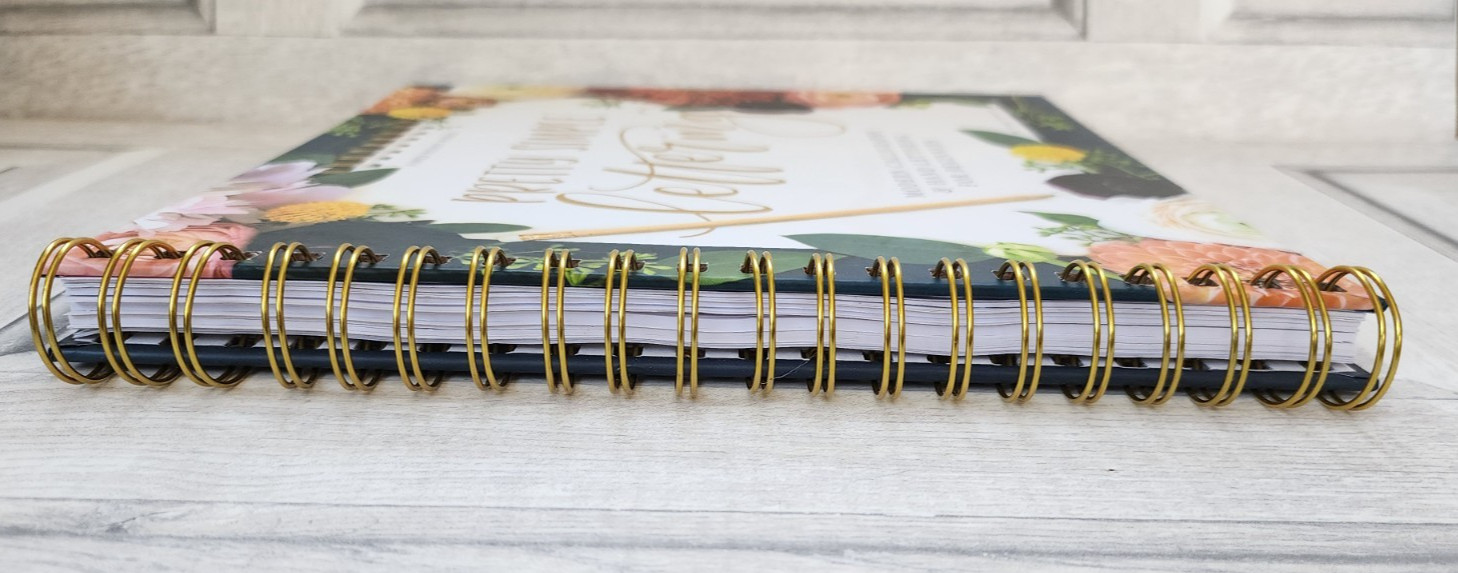 Pretty Simple Lettering Calligraphy for beginners hardcover spiral-bound unused
