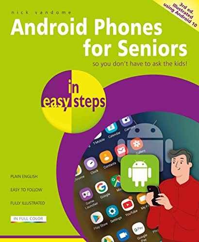 Android Phones for Seniors in easy – Paperback, by Vandome Nick – Very Good