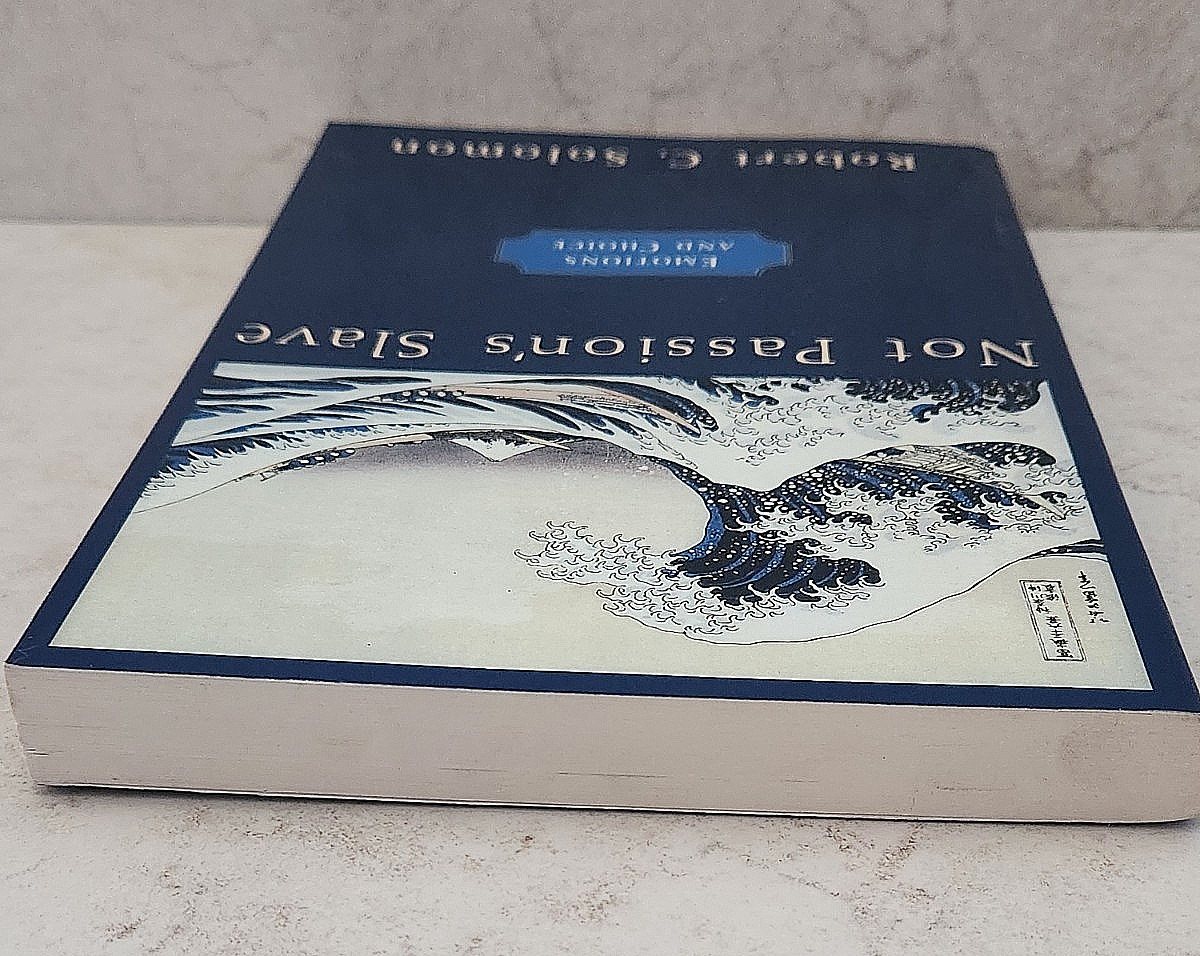 NOT PASSION’S SLAVE EMOTIONS AND CHOICE BY ROBERT SOLOMON