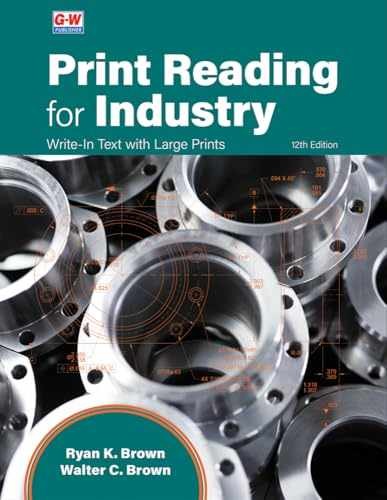 Print Reading for Industry – Paperback, by Brown Ryan K.; Brown – Very Good