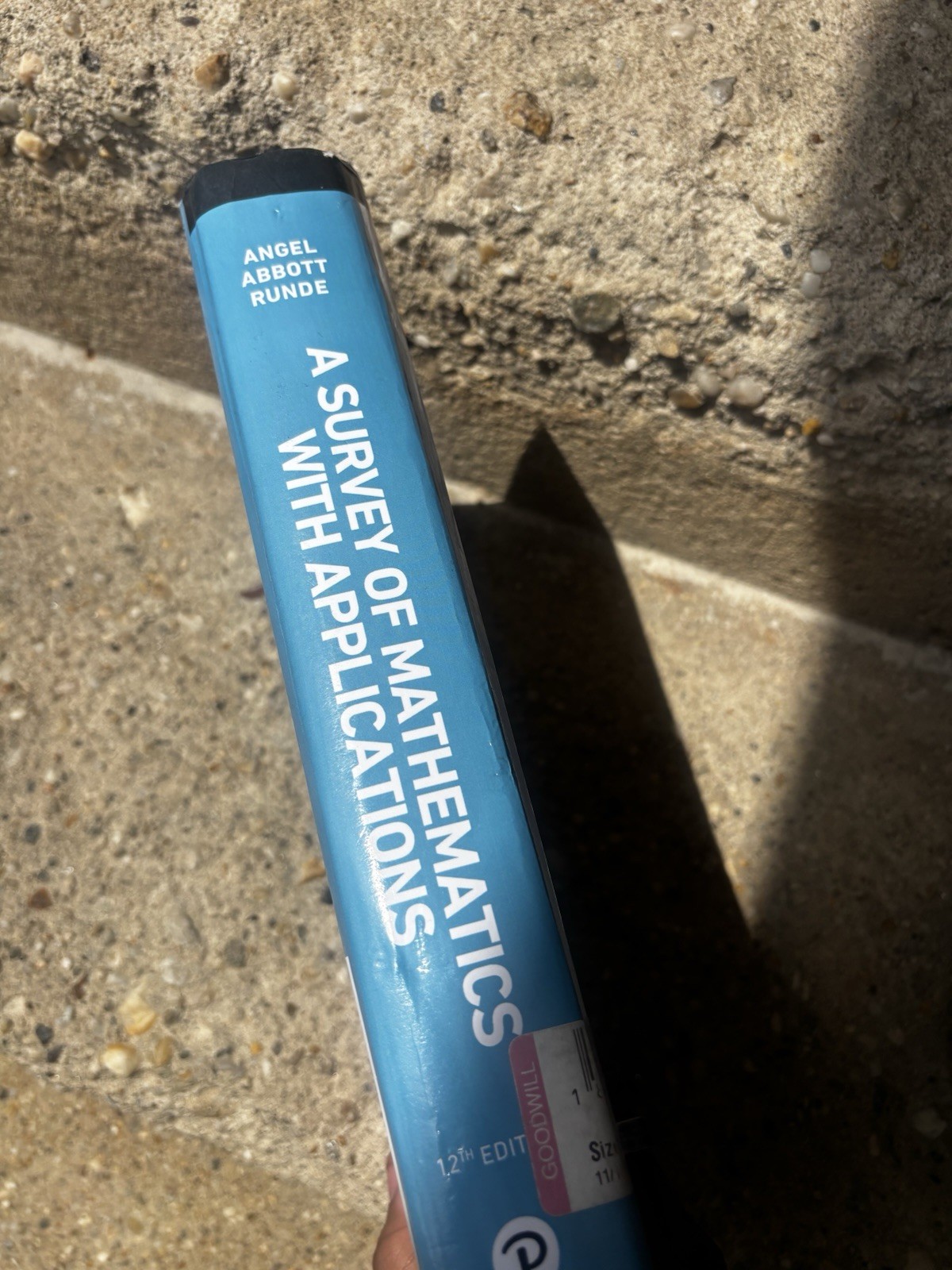 Pearson A Survey of Mathematics with Applications 12th Ed Hardcover Instructor