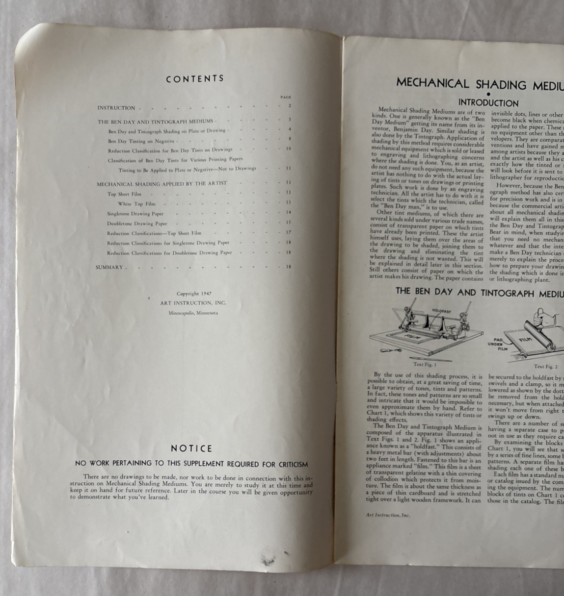 COMMERCIAL DESIGN-LOT of FIVE VINTAGE TEXTBOOKS-1940s