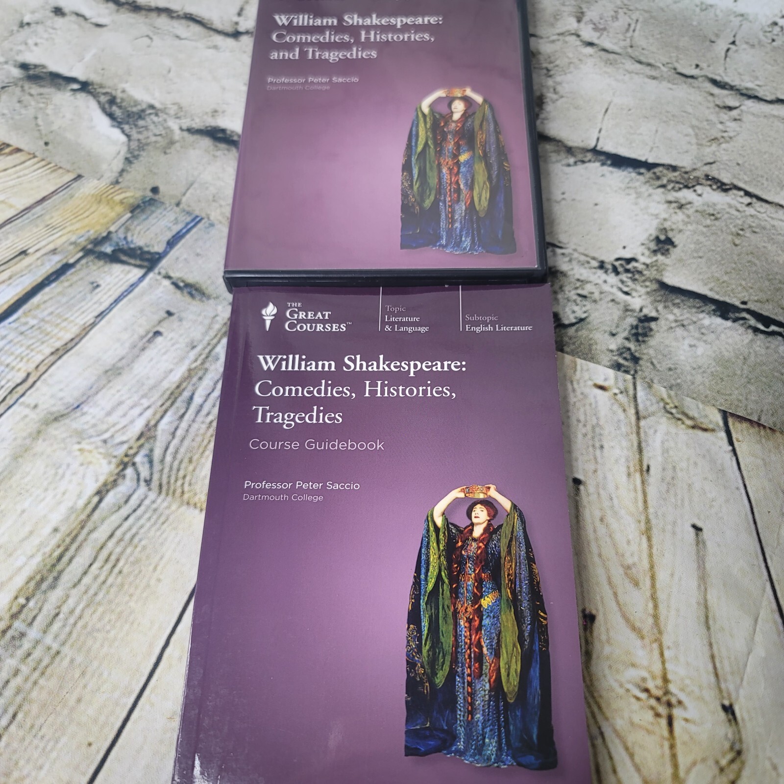 William Shakespeare Comedies Histories Tragedies Audio CDs Book By Peter Saccio