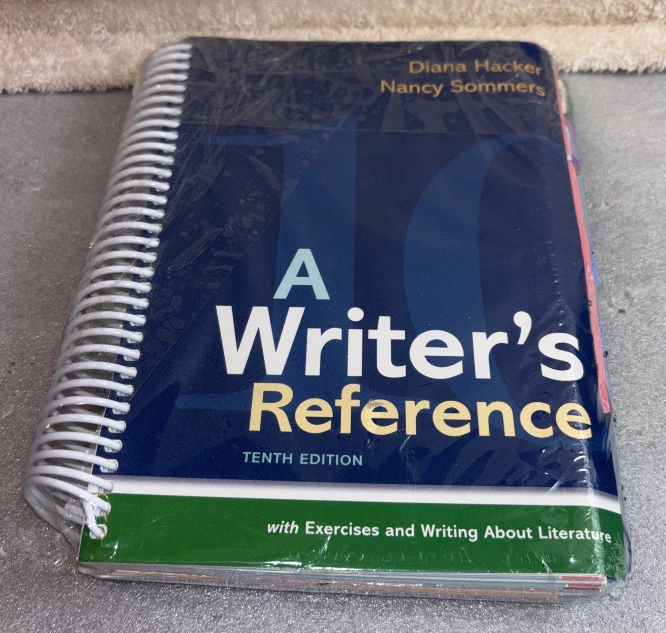 A Writer’s Reference Book By Hacker & Sommers 10th ed. with Achieve Access Card