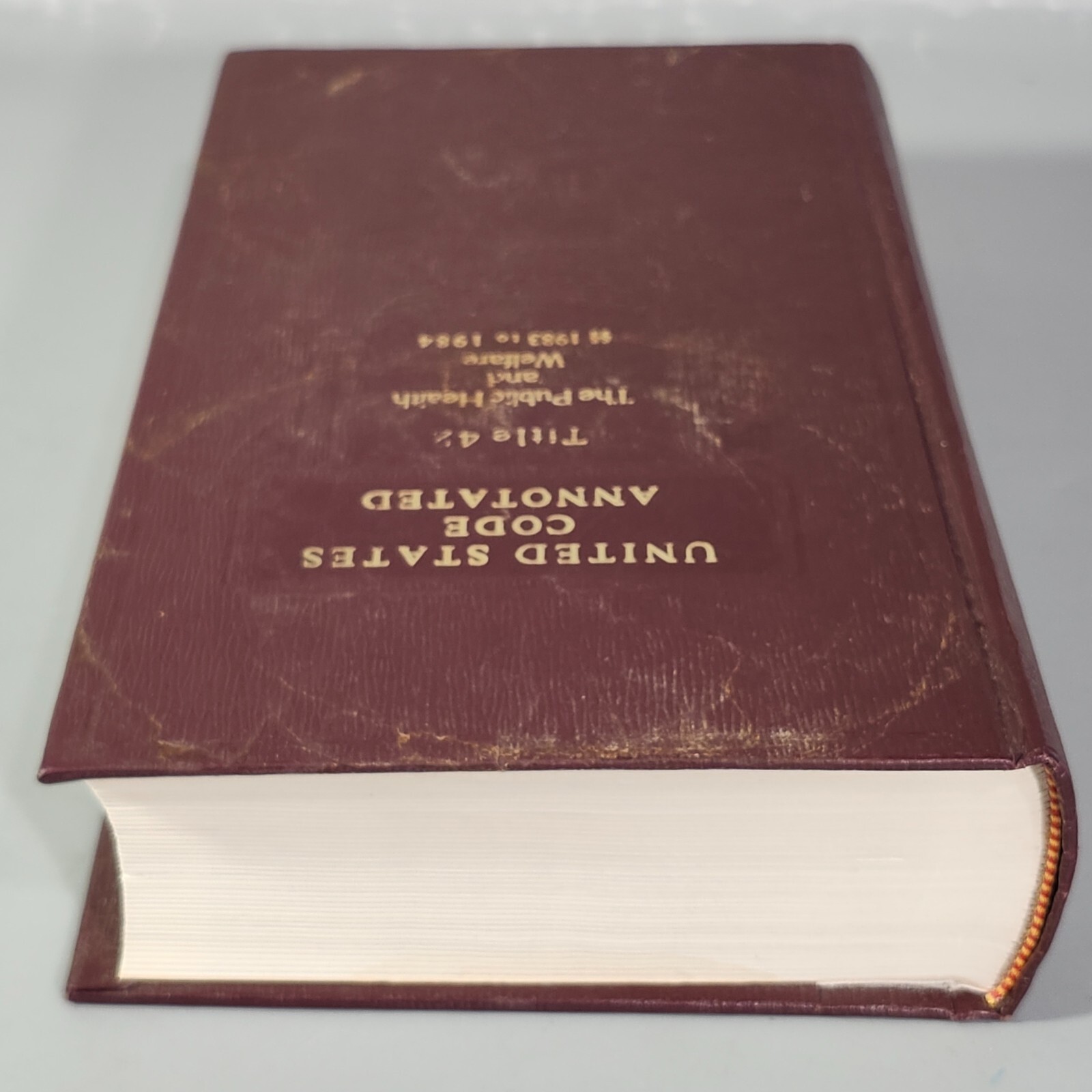 USCA 1981 Book Code Annotated Title 42 Public Health Welfare 1983 to 1984 HC