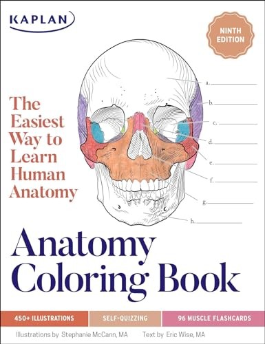 Anatomy Coloring Book with 450 – ACCEPTABLE