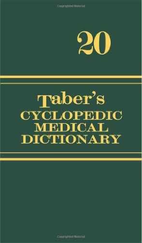 Taber’s Cyclopedic Medical – Hardcover, by Donald Venes – Very Good x