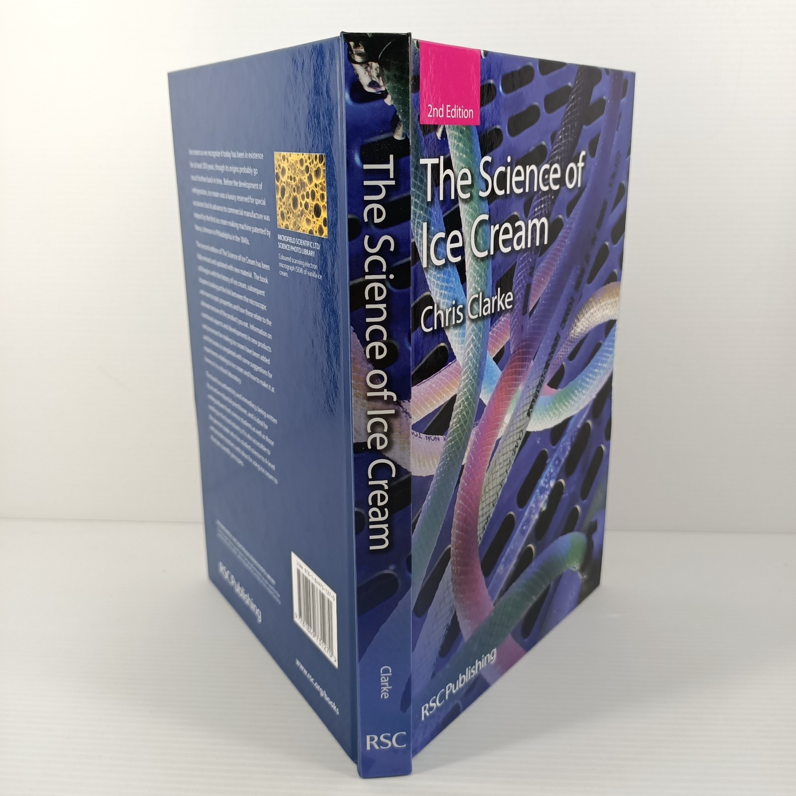 Science of Ice Cream by Chris Clarke 2012 Food Technology Hardcover Book