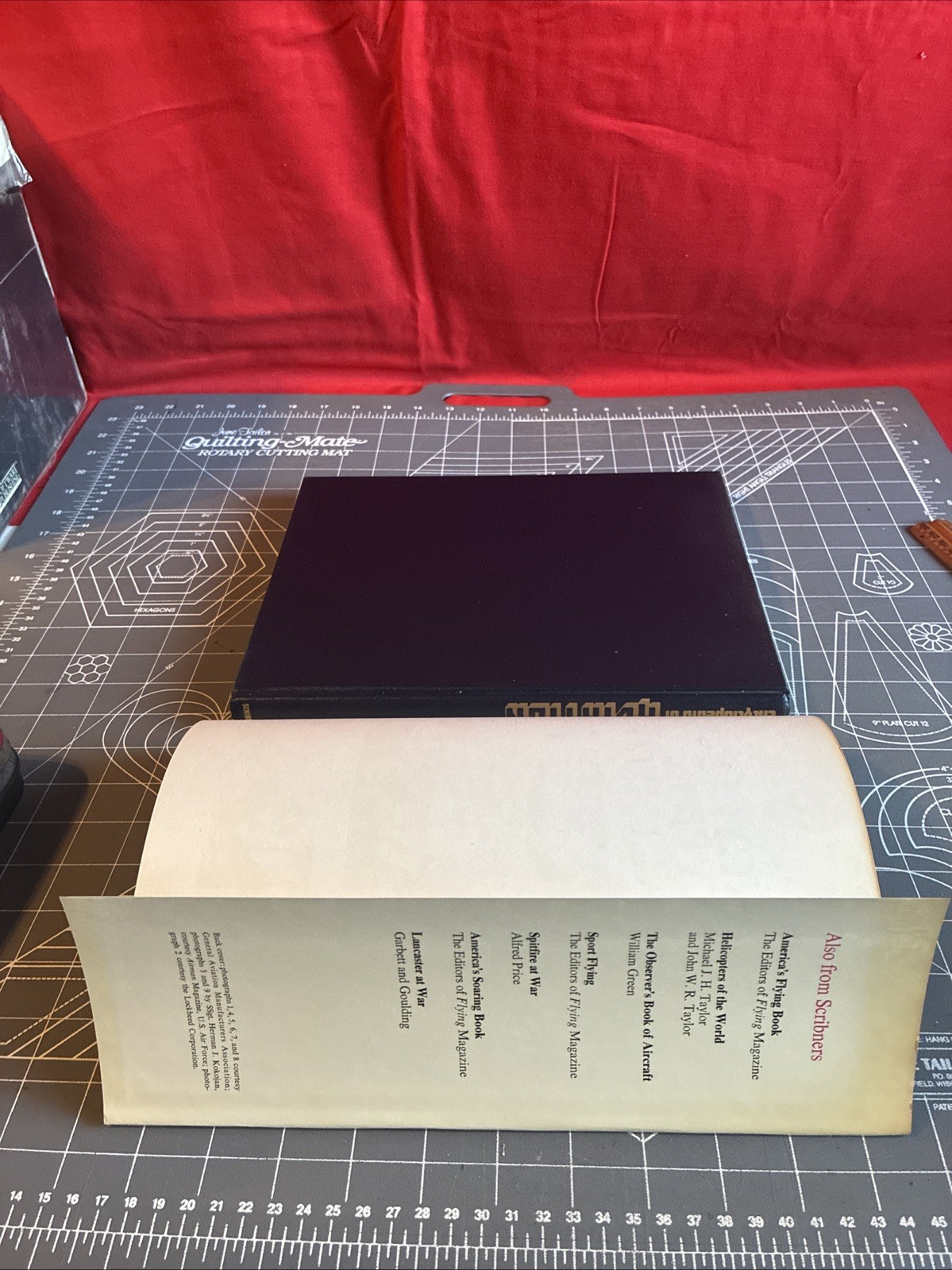 Vintage 1977 Encyclopedia Of Aviation Charles Scribner’s Sons Hardcover Book