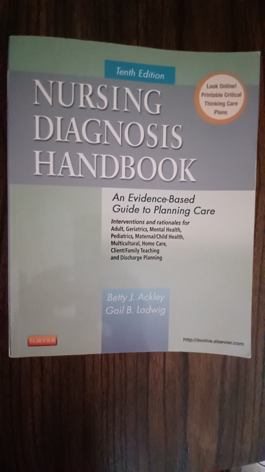 Nursing Diagnosis Handbook : An Evidence-Based Guide to Planning Care by Gail B.