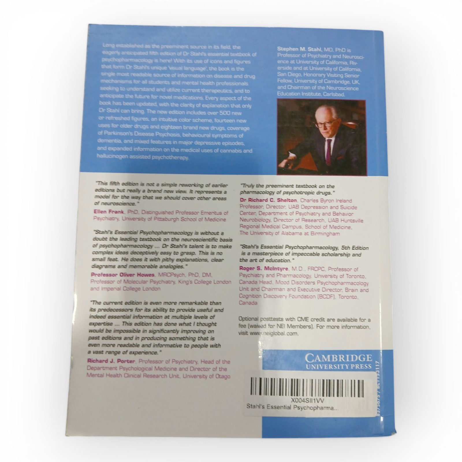 Stahl’s Essential Psychopharmacology: Neuroscientific Basis & Practical Applicat