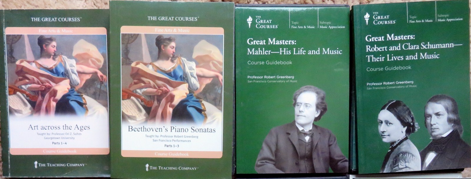 MUSIC / ART – Great Courses – Eight (8) Courses