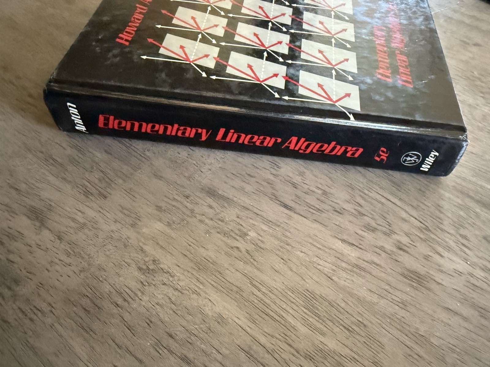 Elementary Linear Algebra 5e by Howard Anton 1987 Hardcover