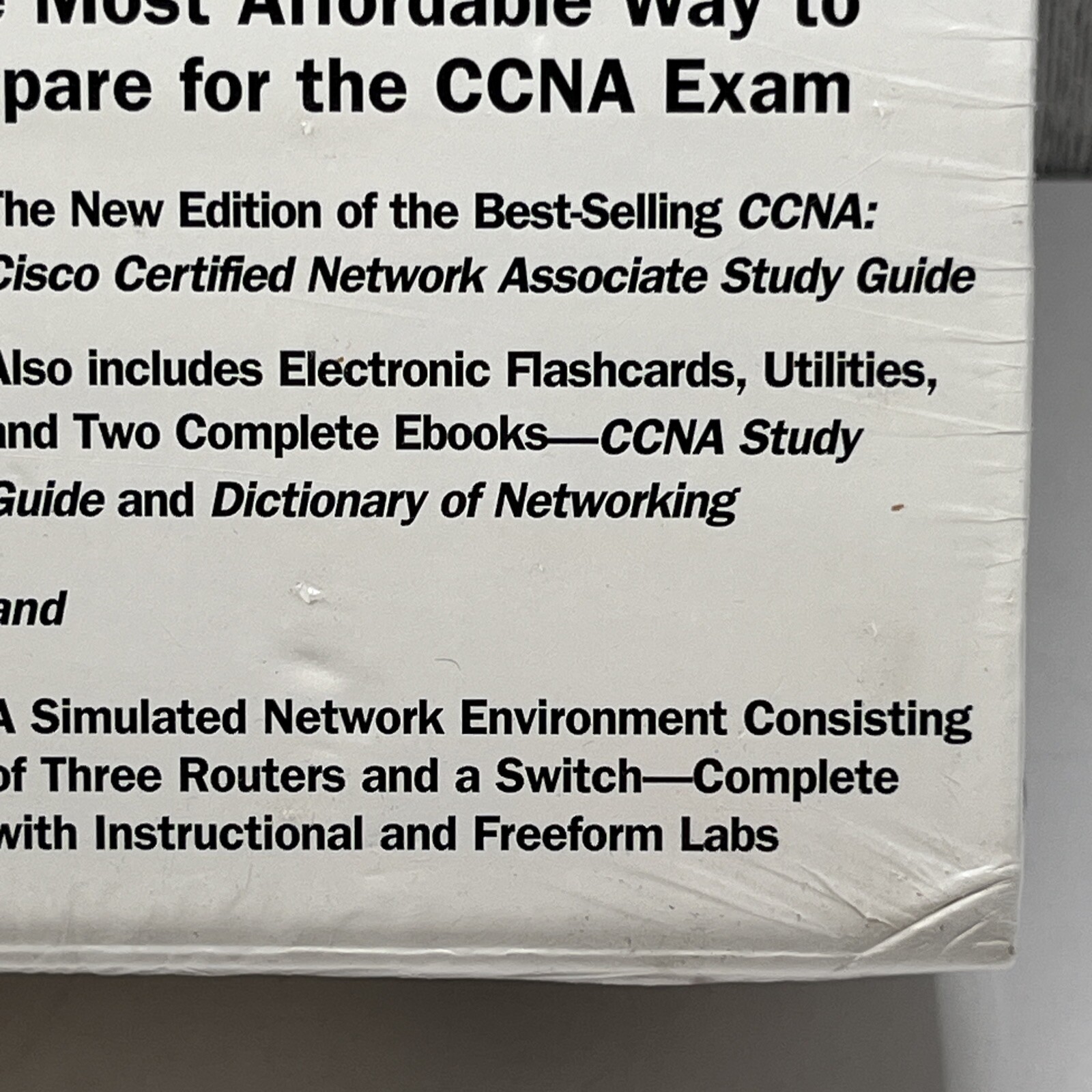 CCNA Certification Kit Exam 640-507 Pub 2000 SYBEX – New Sealed