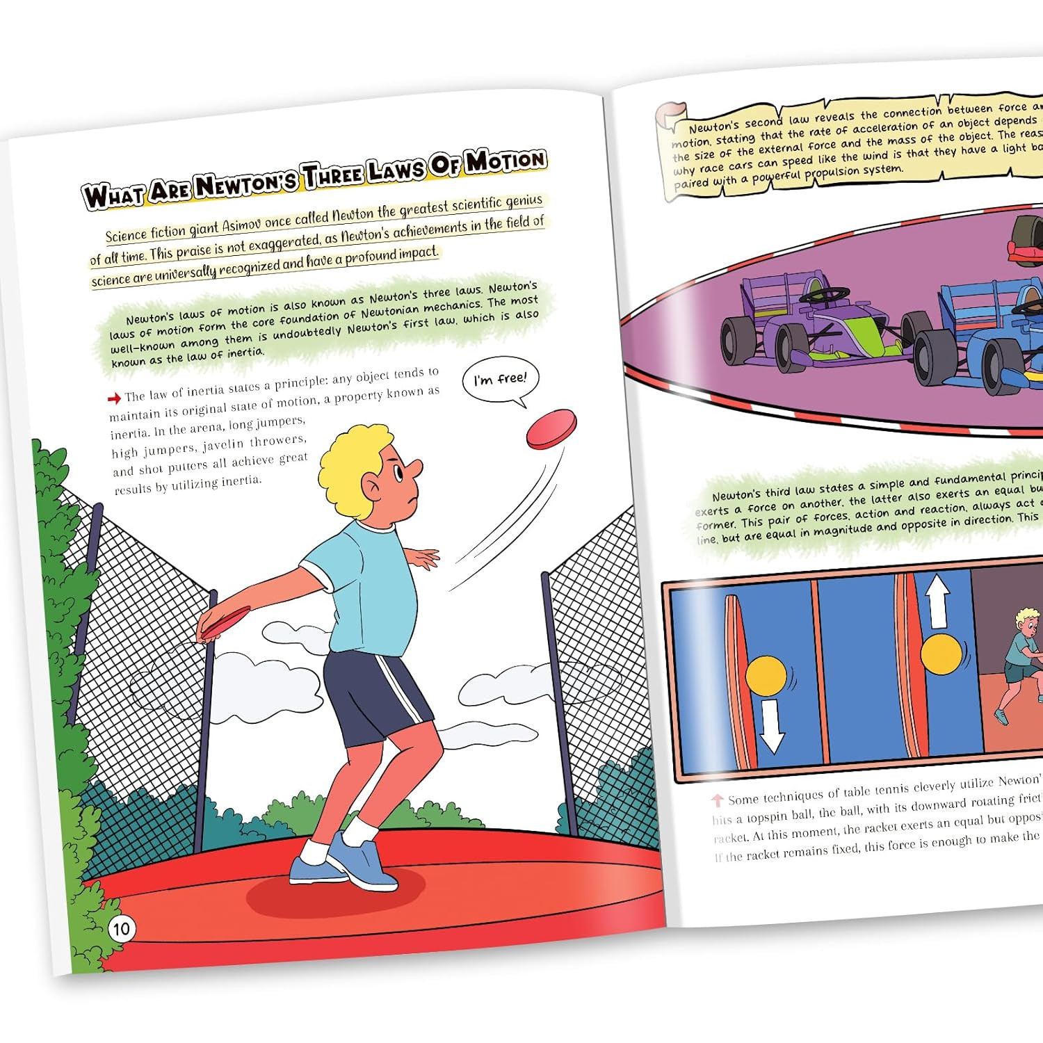Comic Form to Teach Mathematics, Physics, and Chemistry Knowledge, Designed to S