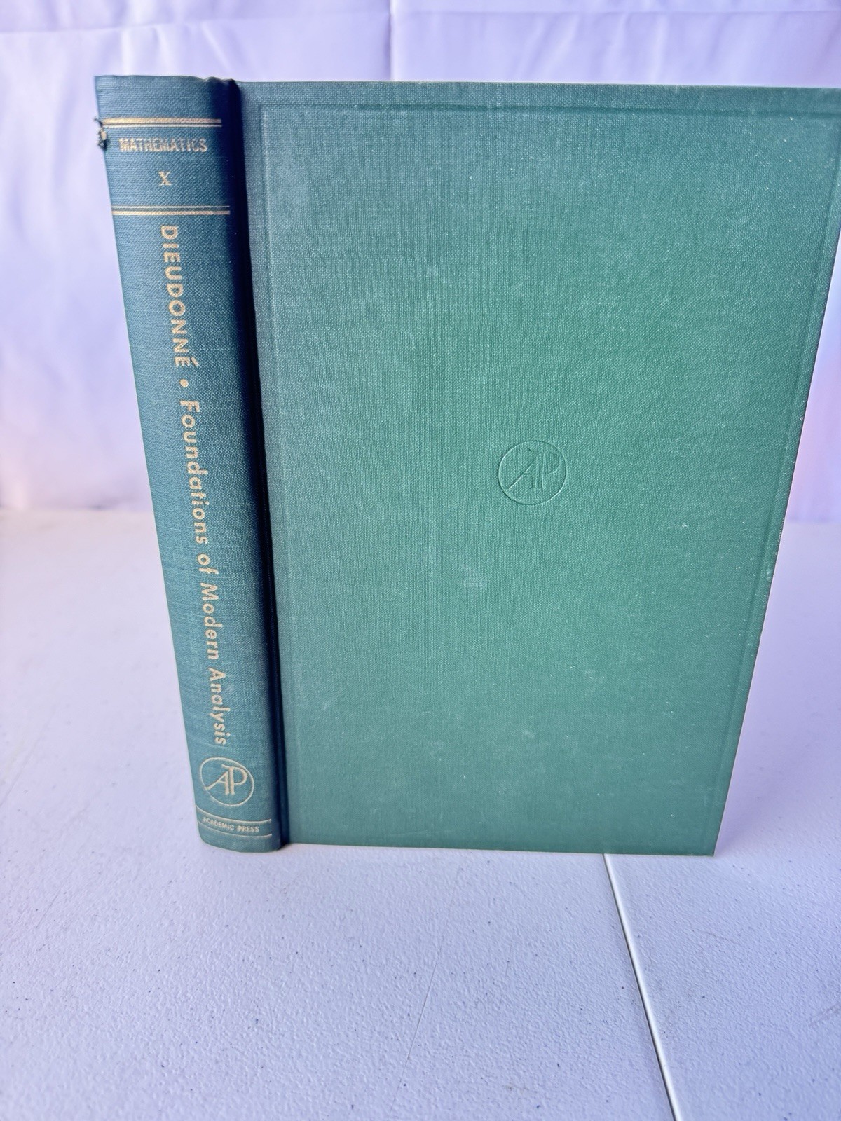 Vintage 1960 Foundations of Modern Analysis Dieudonné Academic Press HC