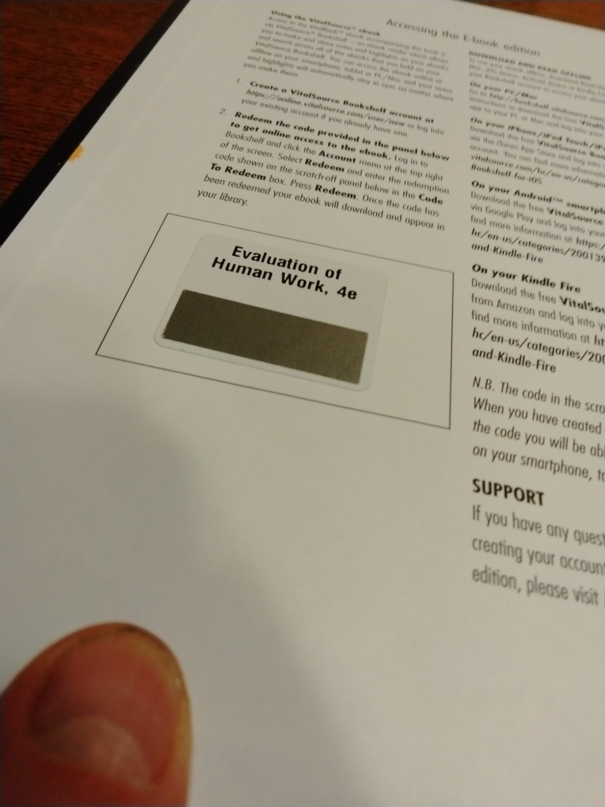 Evaluation of Human Work