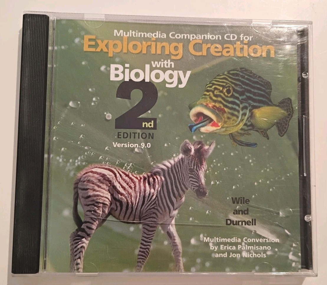Apologia Biology 2E Multimedia Companion CD Homeschool Science Curriculum CD-ROM