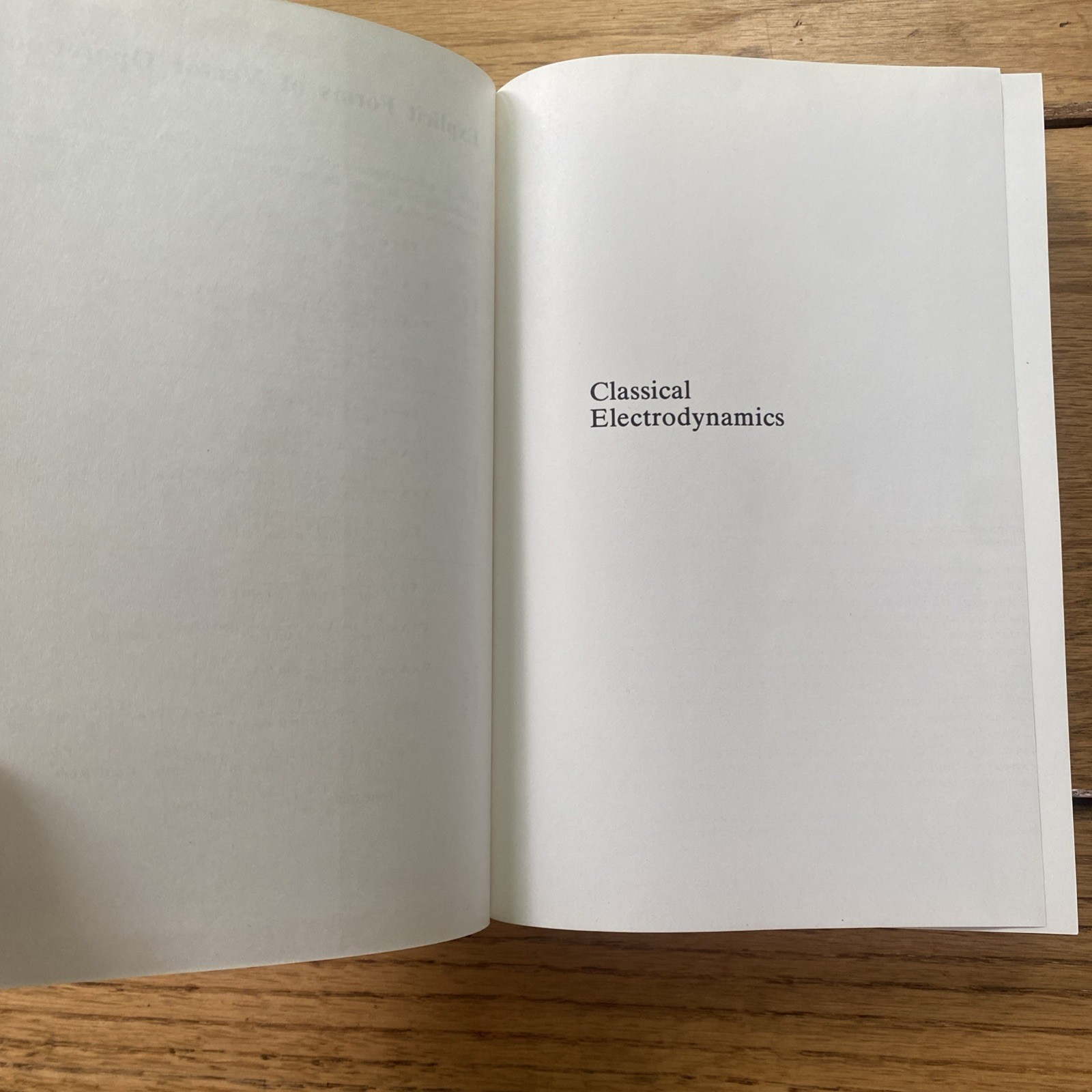 Classical Electrodynamics by John David Jackson 1975 2nd Edition Hardcover Book