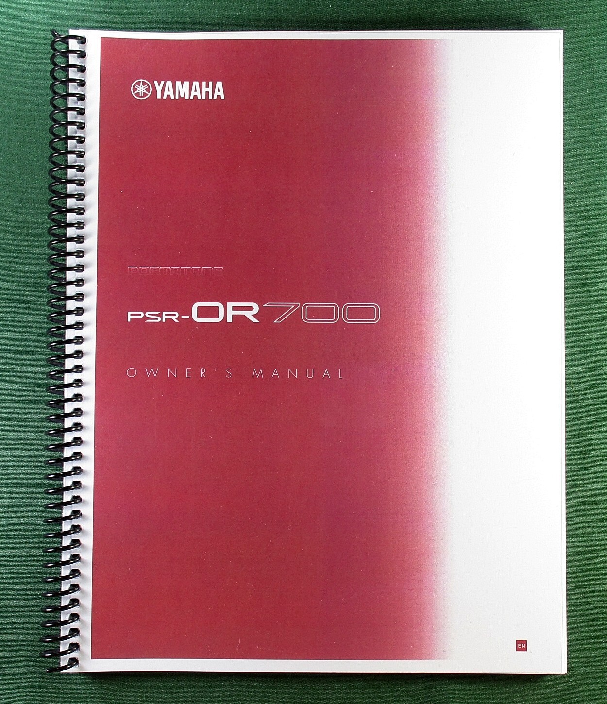 Yamaha PSR-OR700 Instruction Manual: 196 Pages & Protective Covers!