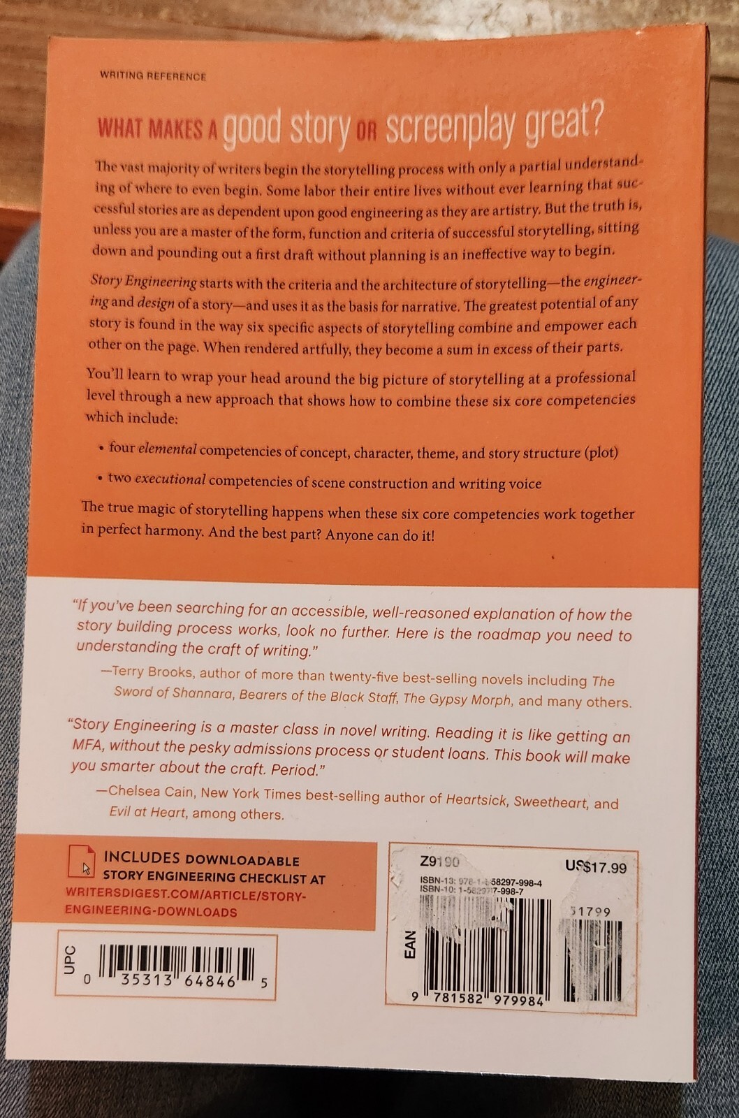 Story Engineering by Larry Brooks (2011, Trade Paperback)