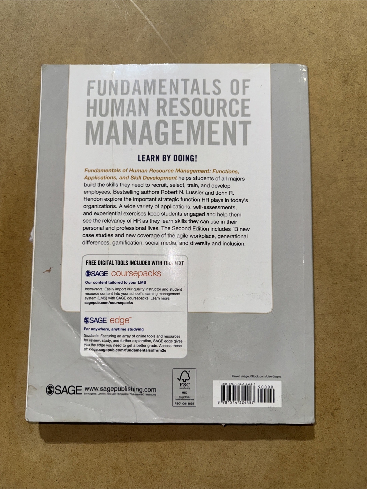Fundamentals of Human Resource Management Functions Application Textbook Paperbk