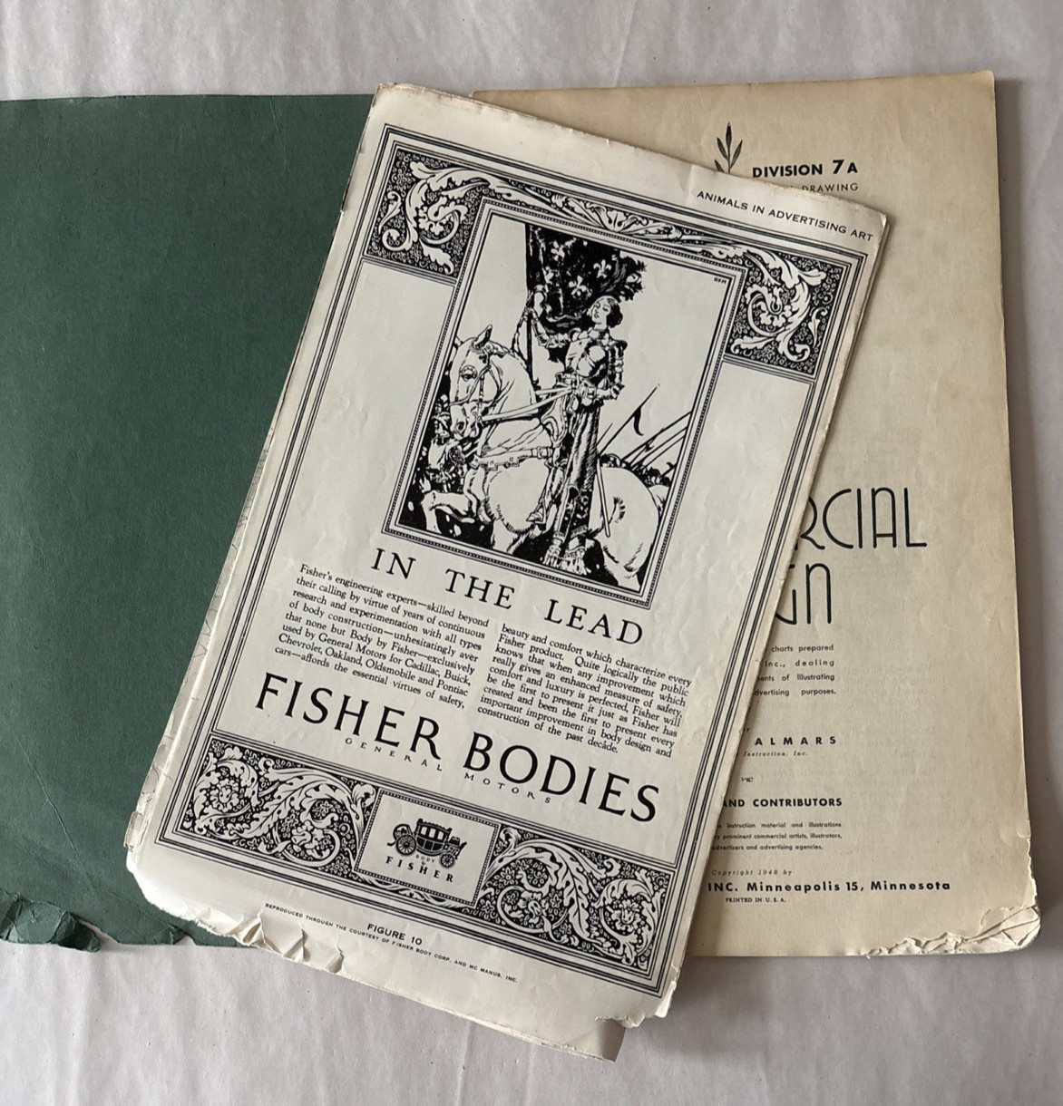COMMERCIAL DESIGN-LOT of FIVE VINTAGE TEXTBOOKS-1940s
