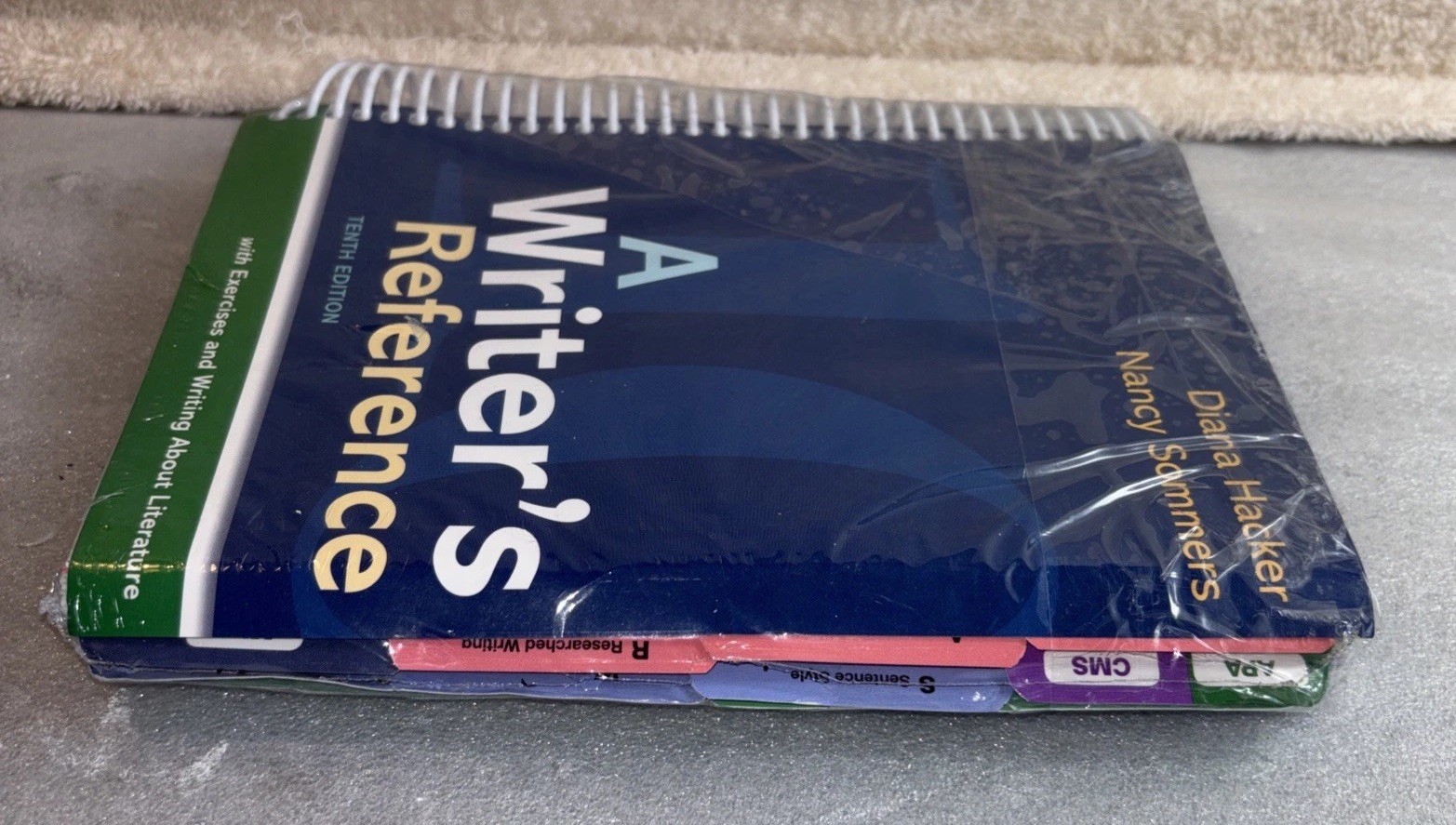 A Writer’s Reference Book By Hacker & Sommers 10th ed. with Achieve Access Card