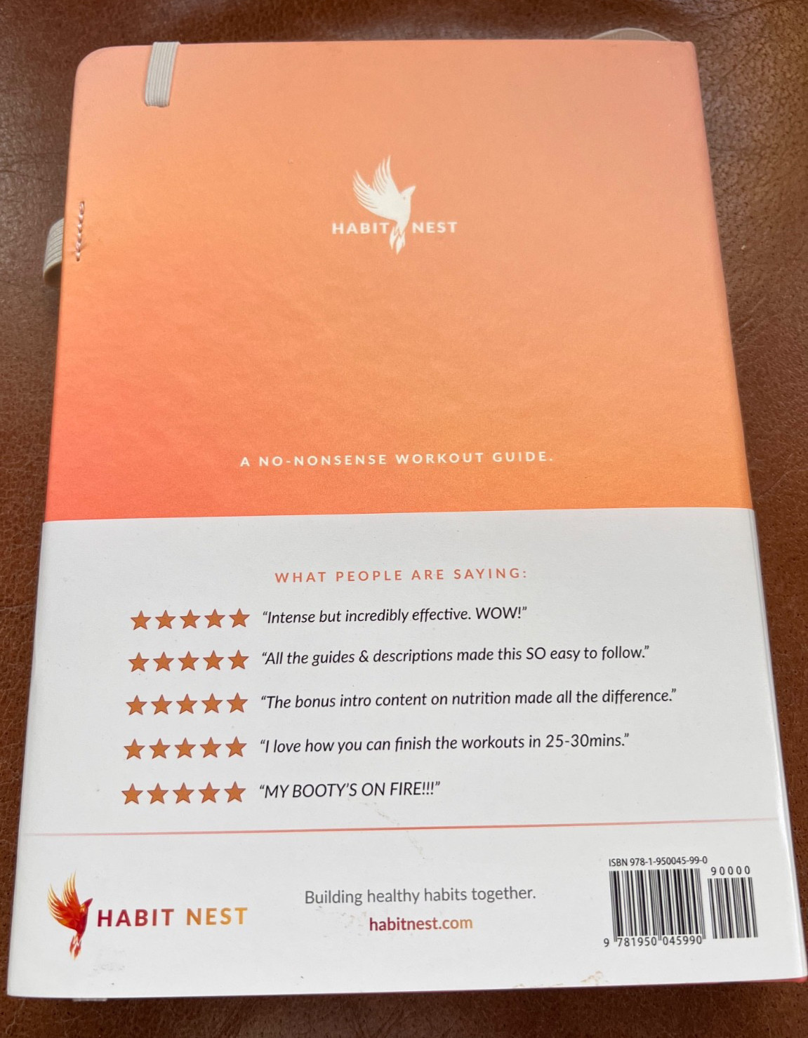 ORANGE BADSS BODY GOALS JOURNAL: BOOTY SHAPING & RESISTANCE TRAINING NEW