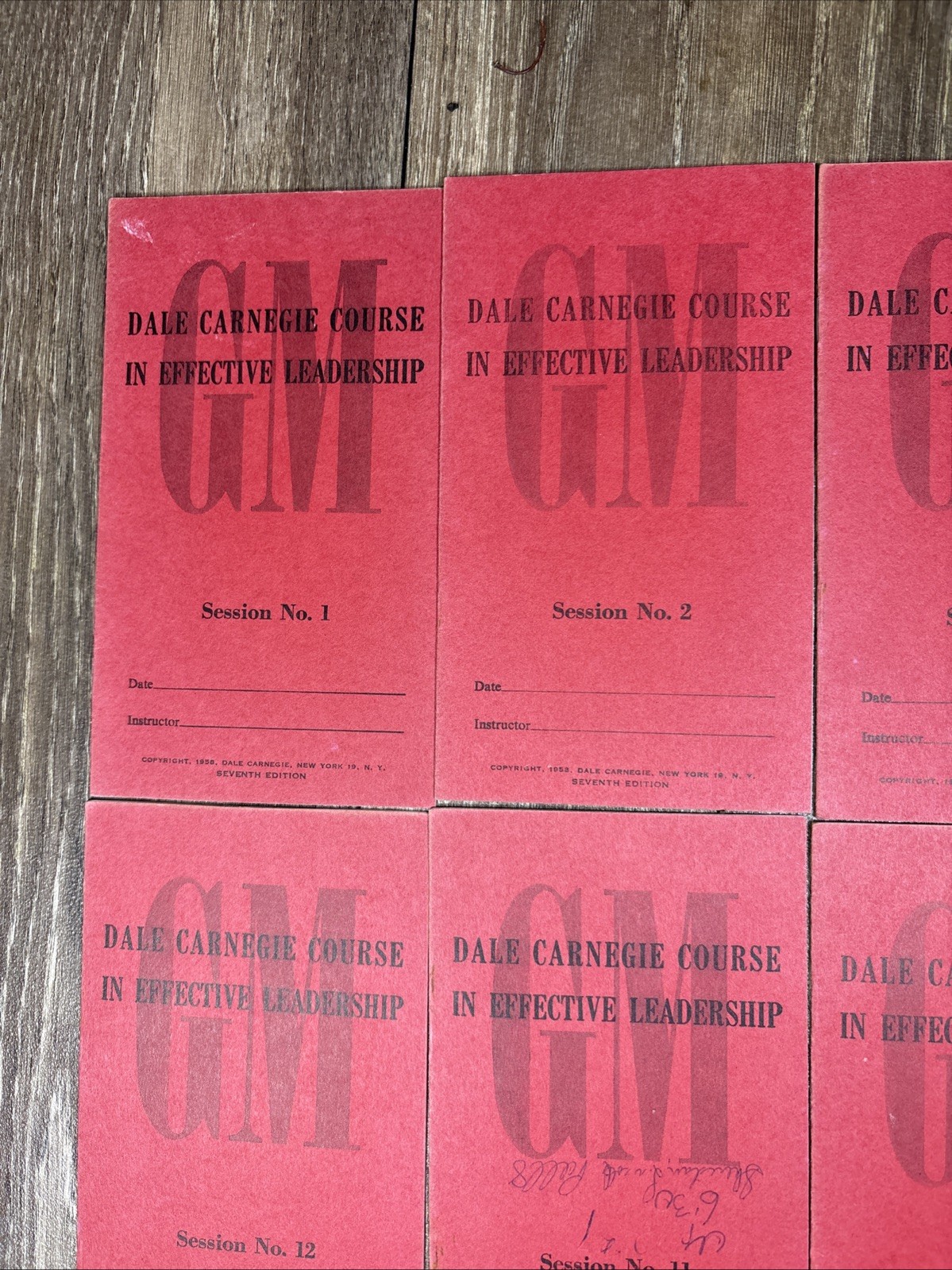 Vtg Dale Carnegie Course Effective Leadership Participant Manuals Booklets