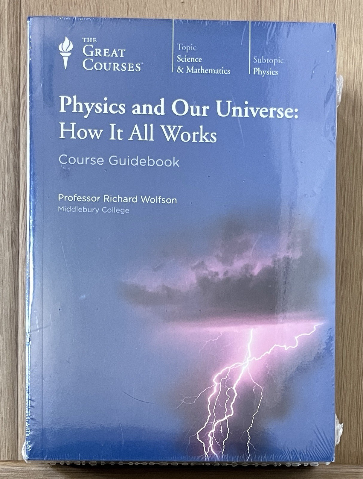 NEW The Great Courses Physics and Our Universe: How It All Works 10 DVDs & Guide