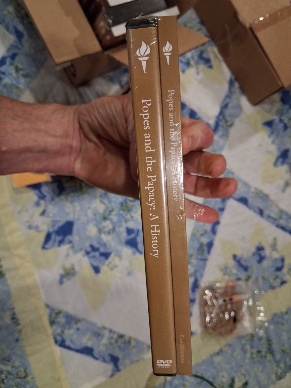 The Great Courses – Popes and the Papacy: A History – 4 DVDs + Guidebook – New