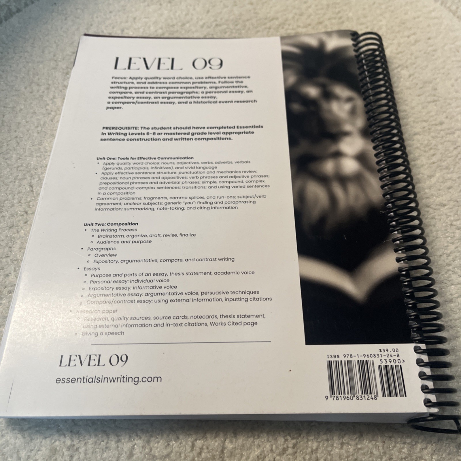 Essentials of Literature Level 9 Student Edition Education Without Limits 2nd Ed