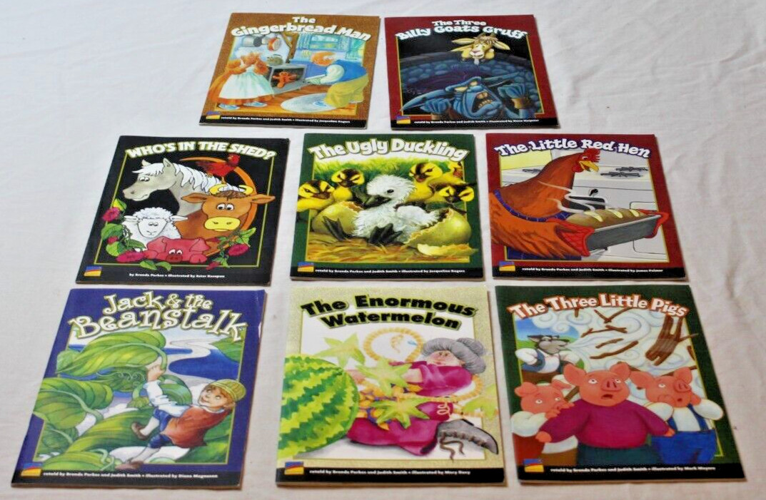 Set of 8 Benchmark Education Leveled Readers